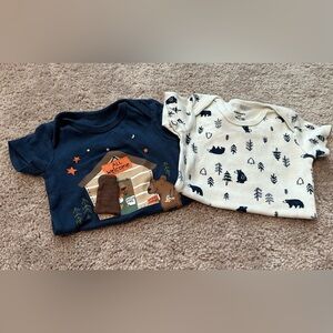Pair of Gerber onesies